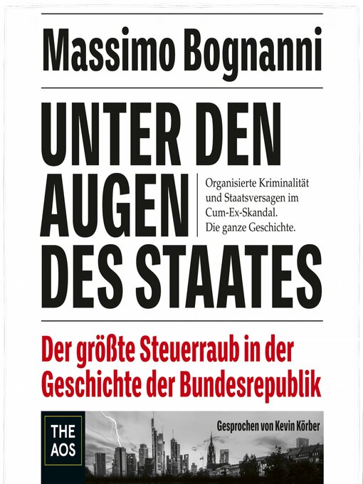 Title details for Unter den Augen des Staates by Massimo Bognanni - Available